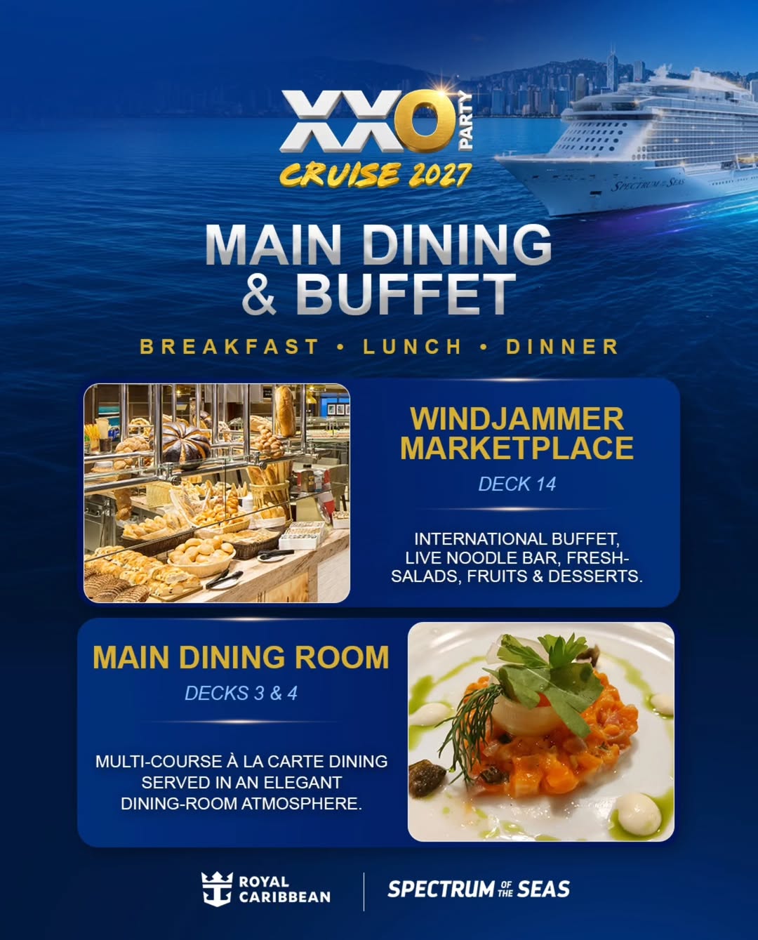 XXO Party x Royal Caribbean Cruises Thailand