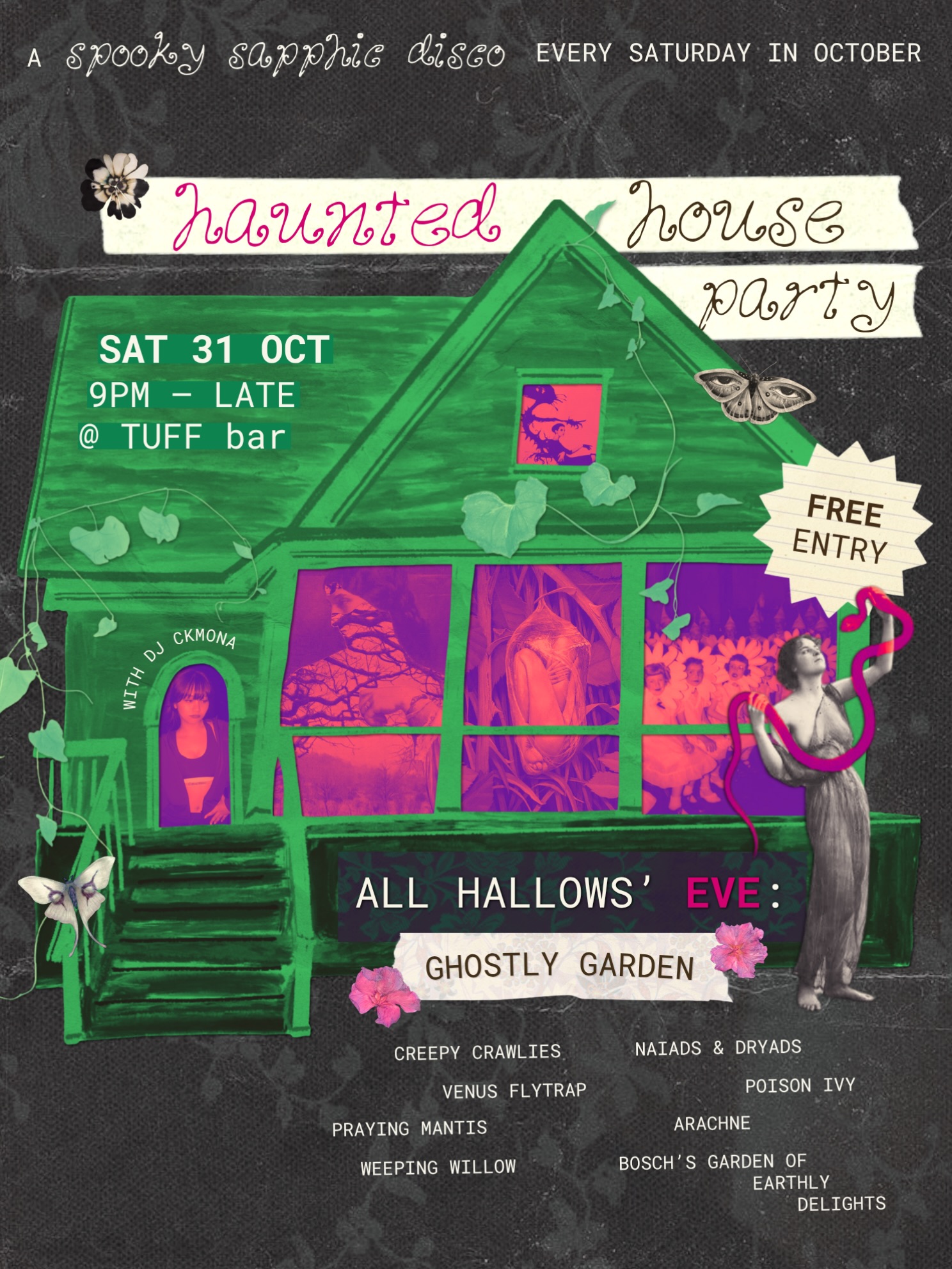 Haunted House Party - All Hallows' Eve: Ghostly Garden