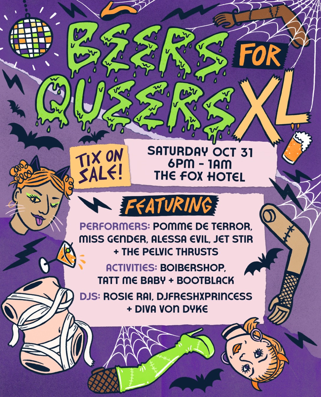 Beers for Queers XL: Halloween Party
