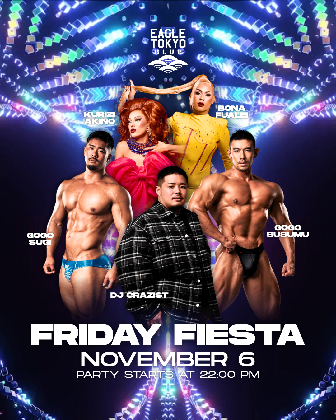 [Eagle Tokyo Blue] Friday Fiesta