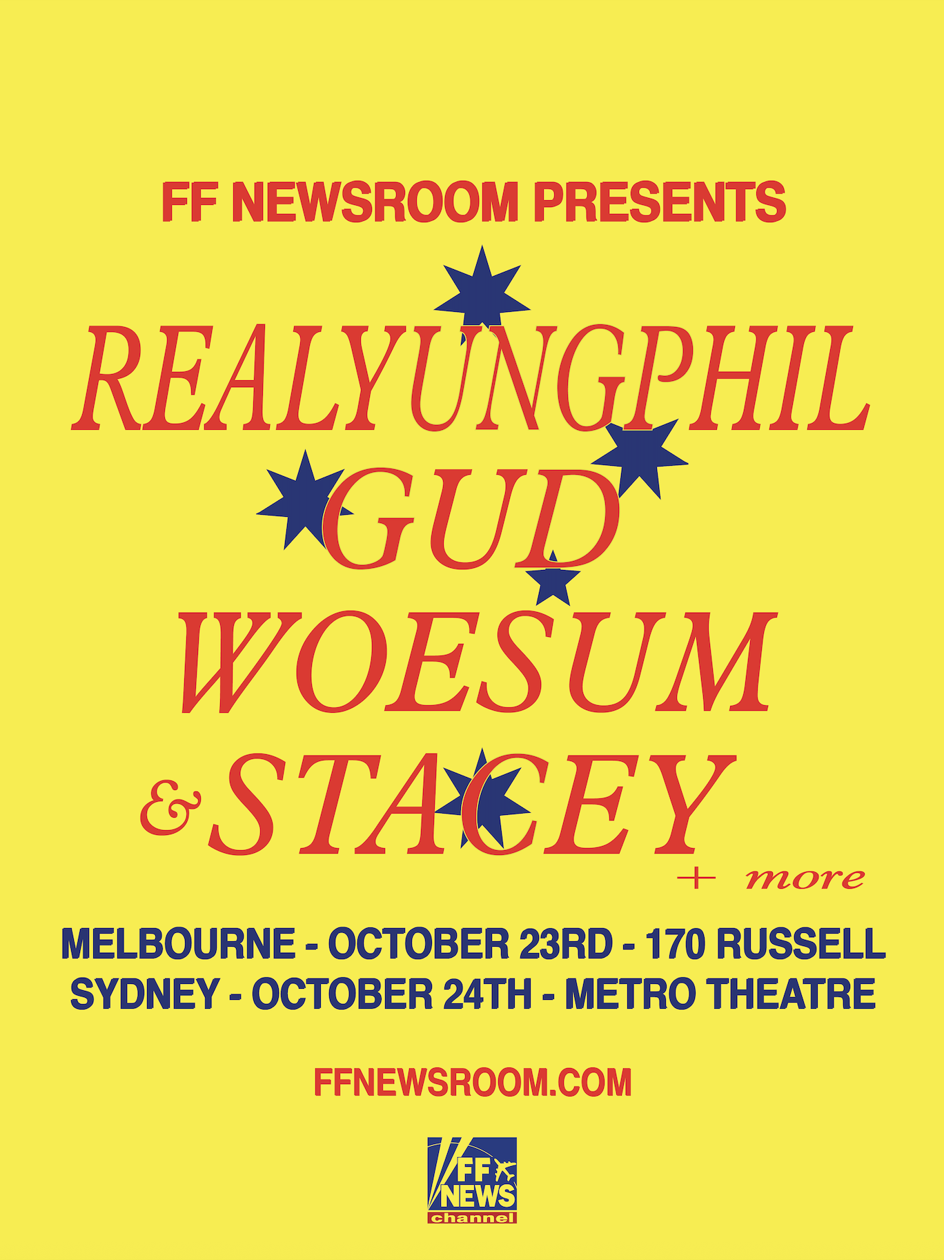 Hop Production Map FF Newsroom presents: RealYungPhil, Gud, Wosum & Stacey - Fri 23 Oct