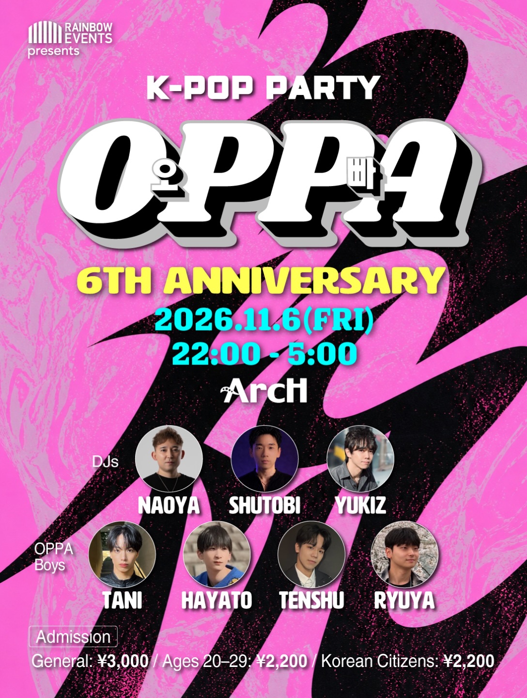 K-Pop Party Oppa 6Th Anniversary
